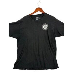 Smokey Bear T Shirt Mens XL Black Only You Prevent Wildfires Graphic Tee